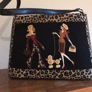 Poodle purse